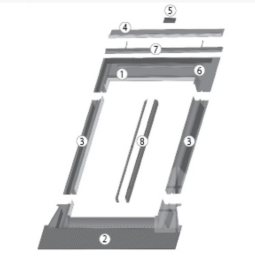 Гидроизоляционный оклад Fakro EZV