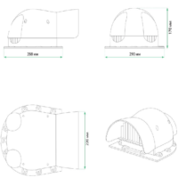 Технические характеристики Кровельный вентиль для фальцевой и мягкой кровли