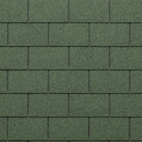 Битумная черепица-tegola-eco-roof-rectangular-Mixed-Green-m2